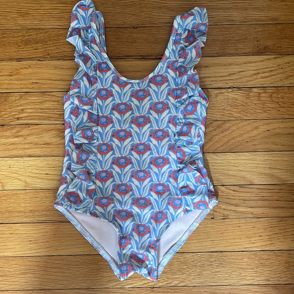 Beachingo one piece swimsuit - girls size 2 - Picture 3 of 10